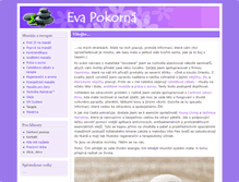 Tablet Screenshot of pokorna.net